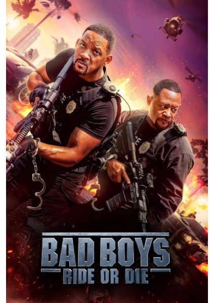 Bad Boys Ride Or Die (2024) 0002 ( Folyo ) - Afiş - POSTER-1576 ( 50 cm x 70 cm )