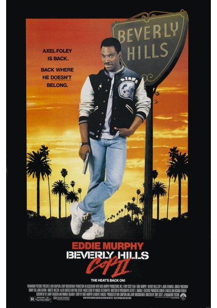 Beverly Hills Cop Iı (1987) ( Folyo ) - Afiş - POSTER-1749 ( 50 cm x 70 cm )
