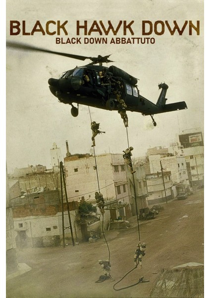 Black Hawk Down (2001) 1 ( Folyo ) - Afiş - POSTER-1786 ( 50 cm x 70 cm )