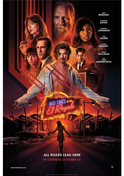 Bad Times At The El Royale (2018) 8 ( Folyo ) - Afiş - POSTER-1587 ( 50 cm x 70 cm )