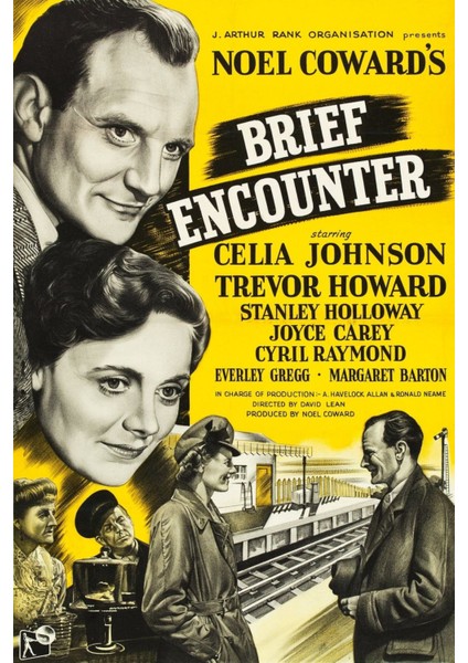 Brief Encounter (1945) 1 ( Folyo ) - Afiş - POSTER-1909 ( 50 cm x 70 cm )