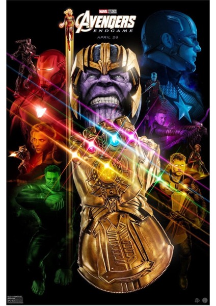 Avengers Endgame (2019) 0052 ( Folyo ) - Afiş - POSTER-1501 ( 50 cm x 70 cm )