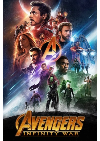 Avengers Infinity War (2018) 0012 ( Folyo ) - Afiş - POSTER-1515 ( 50 cm x 70 cm )