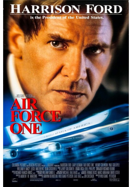 Air Force One (1997) ( Folyo ) - Afiş - POSTER-1185 ( 50 cm x 70 cm )