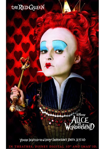 Alice In Wonderland (2010) 2 ( Folyo ) - Afiş - POSTER-1213 ( 50 cm x 70 cm )