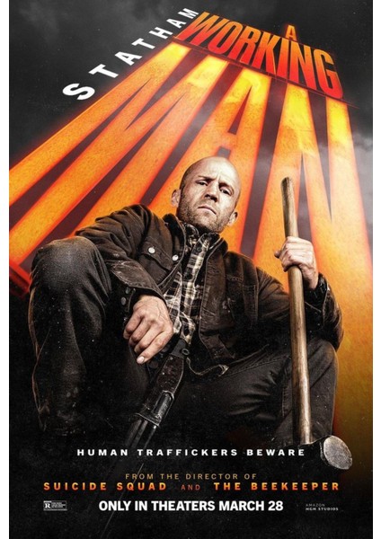 A Working Man (2025) 0001 ( Folyo ) - Afiş - POSTER-1148 ( 50 cm x 70 cm )