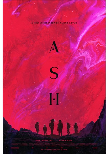 Ash (2025) 0001 ( Folyo ) - Afiş - POSTER-1419 ( 50 cm x 70 cm )