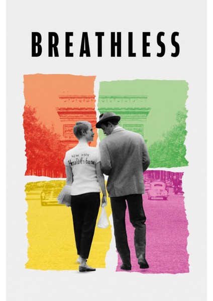 Breathless (1960) 1 ( Folyo ) - Afiş - POSTER-1901 ( 50 cm x 70 cm )