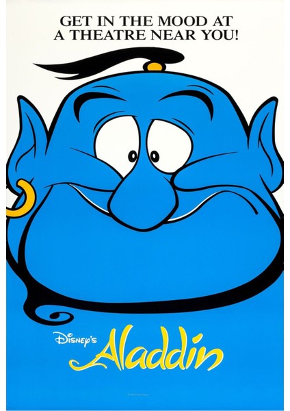 Aladdin (1992) 0003 ( Folyo ) - Afiş - POSTER-1193 ( 50 cm x 70 cm )