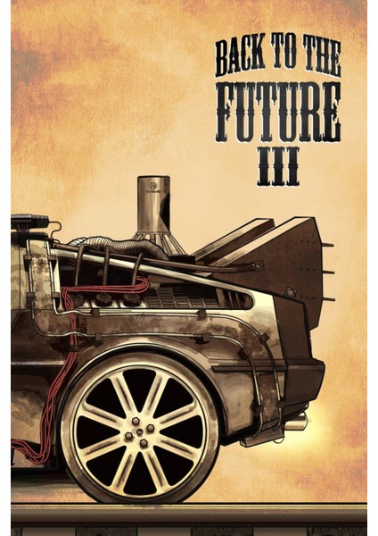 Back To The Future Part Iıı (1990) ( Folyo ) - Afiş - POSTER-1566 ( 50 cm x 70 cm )