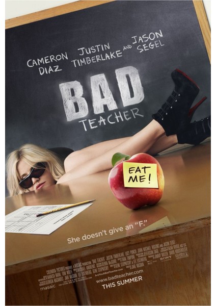 Bad Teacher (2011) ( Folyo ) - Afiş - POSTER-1584 ( 50 cm x 70 cm )