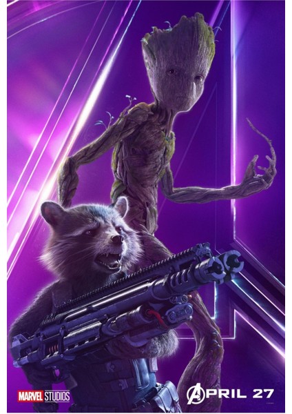 Avengers Infinity War (2018) 0011 ( Folyo ) - Afiş - POSTER-1514 ( 50 cm x 70 cm )