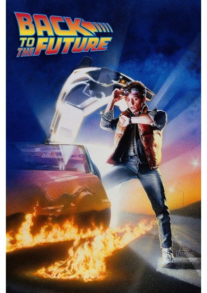Back To The Future (1985) ( Folyo ) - Afiş - POSTER-1553 ( 50 cm x 70 cm )
