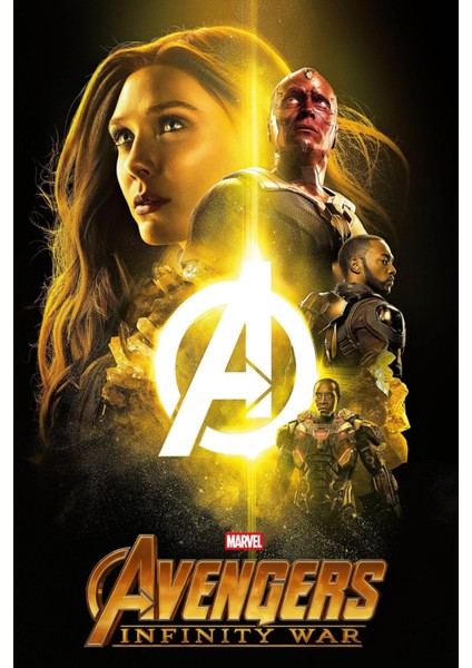 Avengers Infinity War (2018) 0001 ( Folyo ) - Afiş - POSTER-1504 ( 50 cm x 70 cm )
