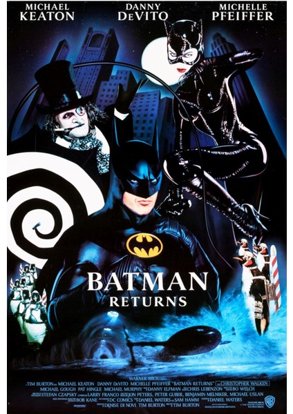Batman Returns (1992) 2 ( Folyo ) - Afiş - POSTER-1656 ( 50 cm x 70 cm )
