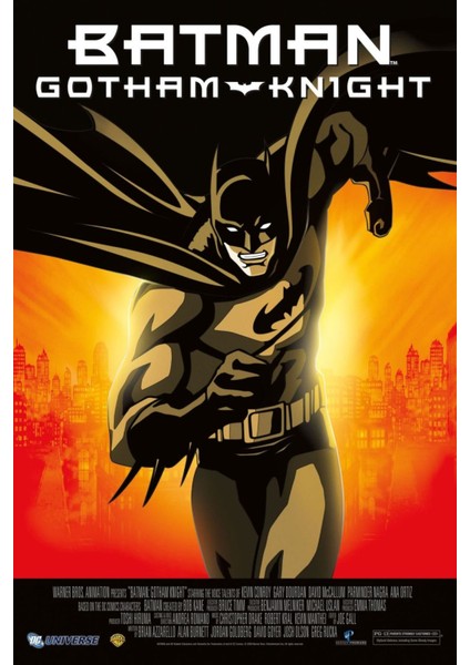 Batman Gotham Knight (2008) ( Folyo ) - Afiş - POSTER-1648 ( 50 cm x 70 cm )