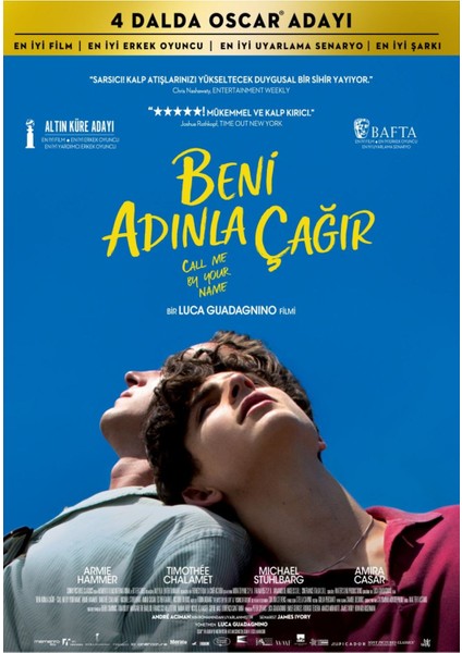 Call Me By Your Name (2017) 1 ( Folyo ) - Afiş - POSTER-1949 ( 50 cm x 70 cm )