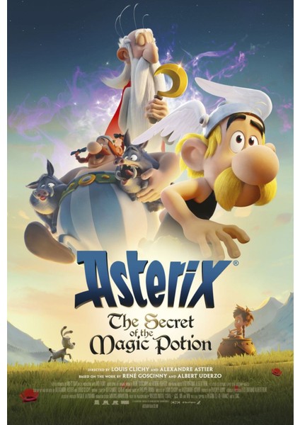 Asterix The Secret Of The Magic Potion (2018) ( Folyo ) - Afiş - POSTER-1425 ( 50 cm x 70 cm )