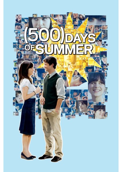 500 Days Of Summer (2009) ( Folyo ) - Afiş - POSTER-1051 ( 50 cm x 70 cm )