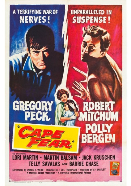 Cape Fear (1962) ( Folyo ) - Afiş - POSTER-1957 ( 50 cm x 70 cm )