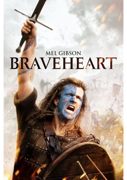 Braveheart (1995) 0001 ( Folyo ) - Afiş - POSTER-1892 ( 50 cm x 70 cm )