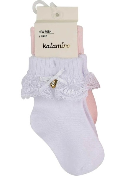 Nessiworld Katamino Amy 2'li Aks. Bebek Soket K44024 Asorti