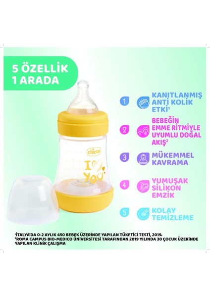 Nessiworld Chicco Perfect 5 Antikolik Biberon Pp 150 ml Boy fırsatları