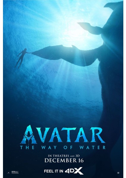 Avatar The Way Of Water (2022) 0007 ( Folyo ) - Afiş - POSTER-1456 ( 70 cm x 100 cm )