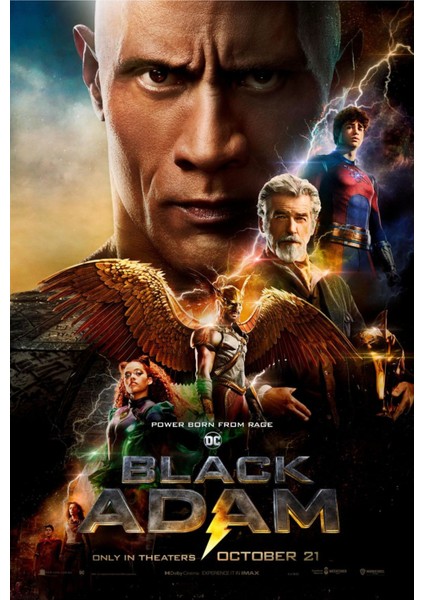 Black Adam (2022) 4 ( Folyo ) - Afiş - POSTER-1779 ( 70 cm x 100 cm )