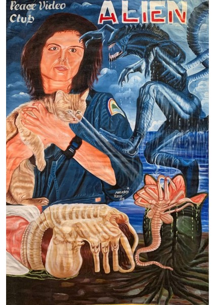 Alien (1979) 0002 ( Folyo ) - Afiş - POSTER-1216 ( 70 cm x 100 cm )