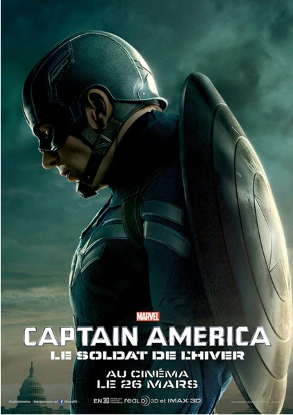 Captain America The Winter Soldier (2014) 5 ( Folyo ) - Afiş - POSTER-1995 ( 70 cm x 100 cm )