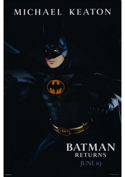 Batman Returns (1992) 9 ( Folyo ) - Afiş - POSTER-1663 ( 70 cm x 100 cm )