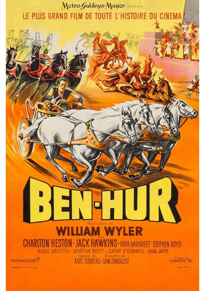 Ben-Hur (1959) ( Folyo ) - Afiş - POSTER-1739 ( 70 cm x 100 cm )