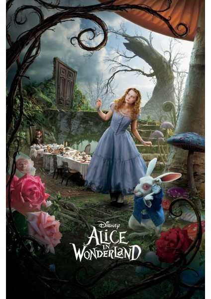 Alice In Wonderland (2010) 1 ( Folyo ) - Afiş - POSTER-1212 ( 70 cm x 100 cm )