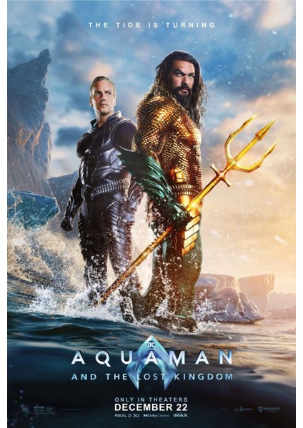Aquaman And The Lost Kingdom (2023) 0002 ( Folyo ) - Afiş - POSTER-1392 ( 70 cm x 100 cm )