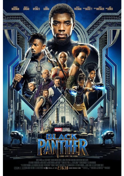 Black Panther (2018) 0004 ( Folyo ) - Afiş - POSTER-1794 ( 70 cm x 100 cm )