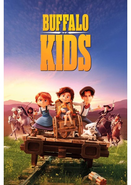 Buffalo Kids (2024) 0002 ( Folyo ) - Afiş - POSTER-1928 ( 70 cm x 100 cm )