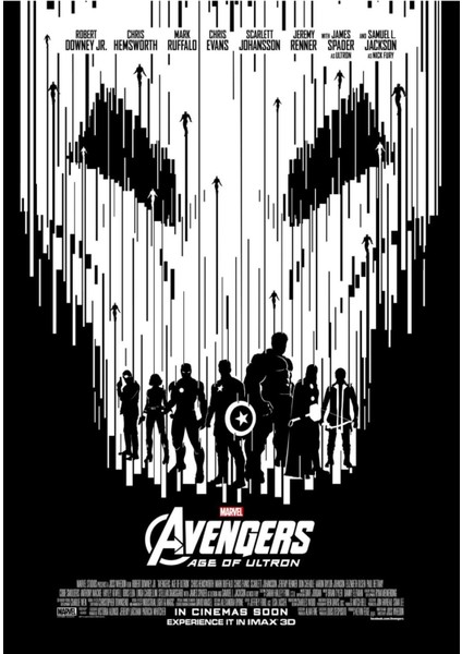 Avengers Age Of Ultron (2015) 0025 ( Folyo ) - Afiş - POSTER-1467 ( 70 cm x 100 cm )