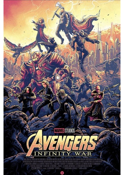 Avengers Infinity War (2018) 0004 ( Folyo ) - Afiş - POSTER-1507 ( 70 cm x 100 cm )