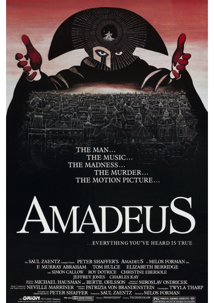Amadeus (1984) 1 ( Folyo ) - Afiş - POSTER-1287 ( 70 cm x 100 cm )