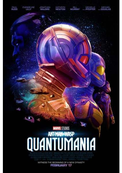 Ant-Man And The Wasp Quantumania (2023) 1 ( Folyo ) - Afiş - POSTER-1364 ( 70 cm x 100 cm )