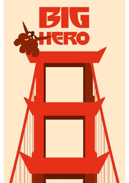 Big Hero 6 (2014) 0002 ( Folyo ) - Afiş - POSTER-1759 ( 70 cm x 100 cm )