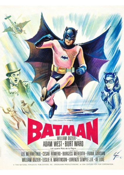 Batman (1966) ( Folyo ) - Afiş - POSTER-1632 ( 70 cm x 100 cm )