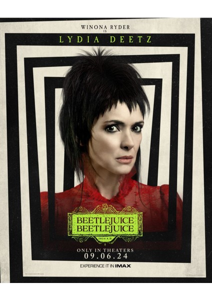 Beetlejuice Beetlejuice (2024) 0004 ( Folyo ) - Afiş - POSTER-1726 ( 70 cm x 100 cm )