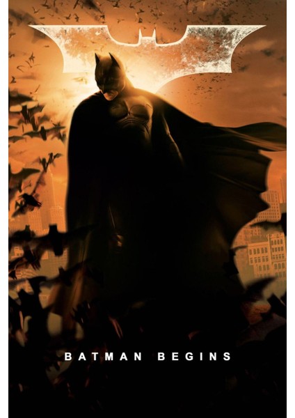 Batman Begins (2005) 1 ( Folyo ) - Afiş - POSTER-1639 ( 70 cm x 100 cm )