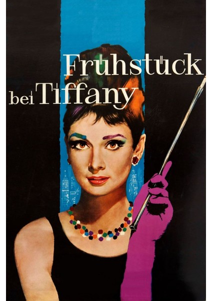 Breakfast At Tiffany's (1961) ( Folyo ) - Afiş - POSTER-1897 ( 70 cm x 100 cm )