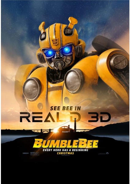 Bumblebee (2018) 1 ( Folyo ) - Afiş - POSTER-1941 ( 70 cm x 100 cm )