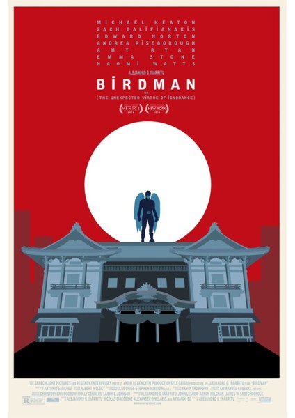 Birdman (2014) 4 ( Folyo ) - Afiş - POSTER-1767 ( 70 cm x 100 cm )