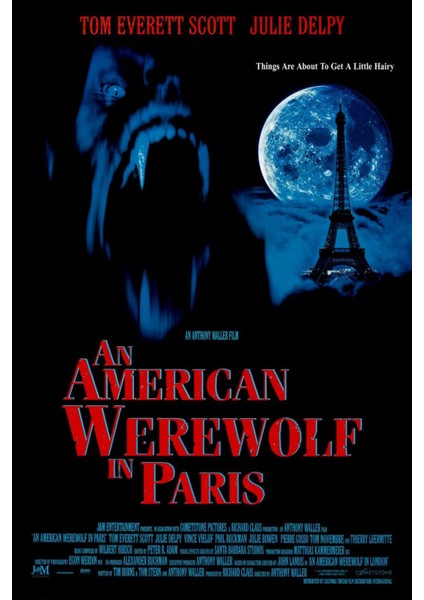 An American Werewolf In Paris (1997) 1 ( Folyo ) - Afiş - POSTER-1323 ( 70 cm x 100 cm )
