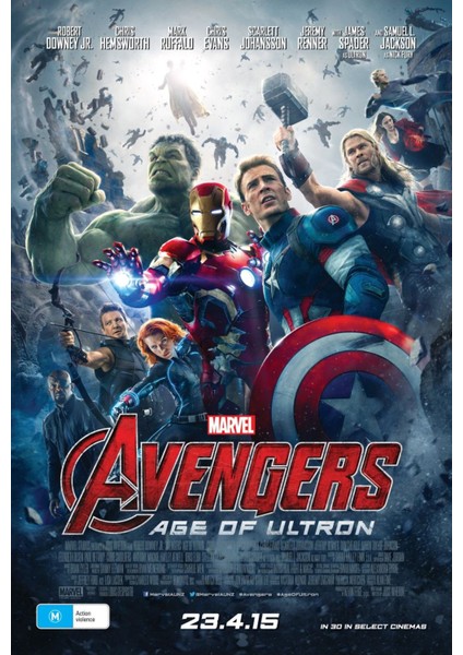Avengers Age Of Ultron (2015) 0009 ( Folyo ) - Afiş - POSTER-1463 ( 70 cm x 100 cm )